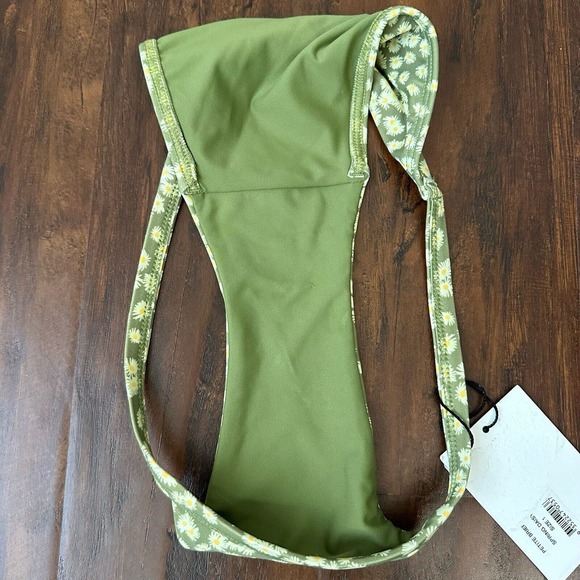NWT MATTEAU Floral Print Petite Brief Bikini Bottom in Spring Daisy - Picture 5 of 10